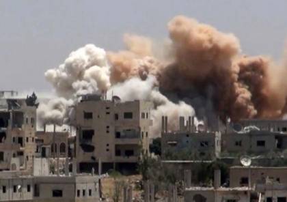 طائرات النظام تقصف درعا وعشرات القتلى بالغوطة