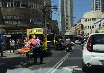 اصابة 8 إسرائيليين دهساً في تل أبيب 