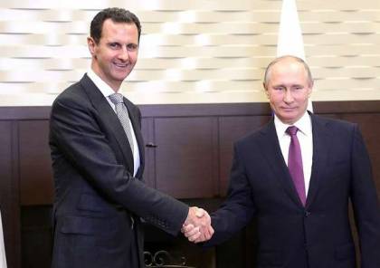بوتين يستقبل الأسد في سوتشي ويبحثا تنظيم العملية السياسية 