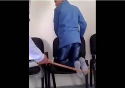 شاهد الفيديو: فضيحة استاذ لبناني يضرب تلاميذه بعنف