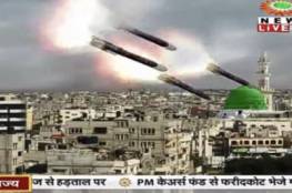مرة اخرى ..مذيع هندي يدعو لقصف المسجد النبوي بالصواريخ الإسرائيليّة!