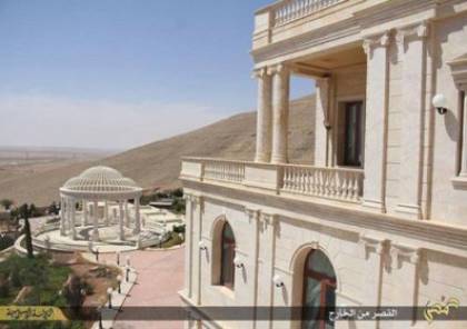 فيديو: هذا ما تبقى من قصر الشيخة موزة في تدمر بعد تحريرها من داعش