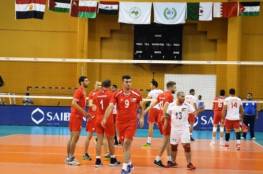 منتخب الطائرة يتلقى الخسارة الخامسة في البطولة العربية