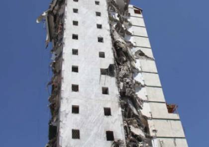  توقيع اتفاقية لاعادة ترميم اربعة ابراج سكنية في غزة