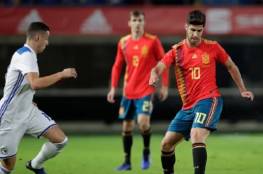 منتخب إسبانيا ينتصر على منتخب البوسنة بأضيق النتائج