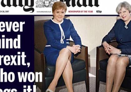 جريدة بريطانية تثير الغضب بسبب تلميحات جنسية عن رئيسة الوزراء