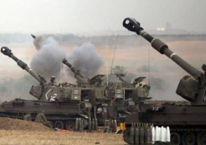 قصف مدفعي إسرائيلي شرق وسط قطاع غزة