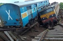 26 قتيلاً و 100 جريح في حادث انحراف قطار عن مساره في الهند