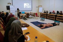 مركز "حياة" وبتمويل من الهلال الأحمر القطري يعقد دورة تدريبية في الإسعافات الاولية