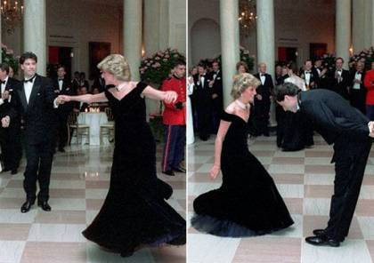 بعد 34 عاما.. بيع فستان "رقصة ديانا مع ترافولتا"