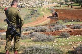 اسرائيل تصادر اراض جنوب نابلس لشق طريق استيطاني