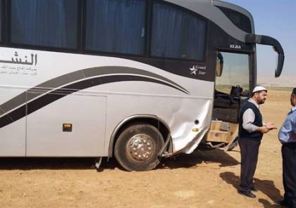 إصابة 7 معتمرين من جنين إثر حادث سير في الأردن