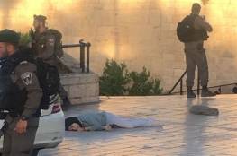 فيديو : استشهاد فتاة برصاص الاحتلال في القدس المحتلة بزعم عملية طعن 