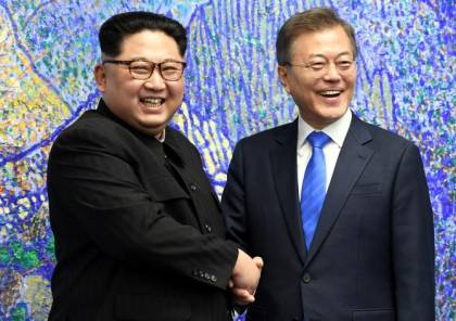 زعيما الكوريتين يجتمعان عند خط الفصل العسكري في لقاء تاريخي