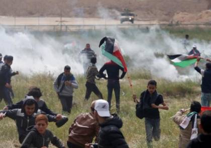 إصابة ٦ شبان برصاص الاحتلال في غزة والضفة 