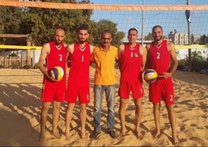 منتخب الشاطئية يواصل استعداداته للبطولة العربية