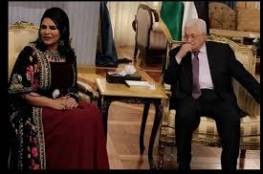فيديو وصور: احلام تزور الرئيس عباس بعد حلقة “أراب آيدول”