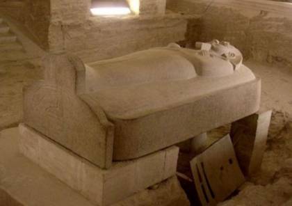 اكتشاف تابوت بداخله مومياء لمغني كبير الآلهة في جنوب مصر