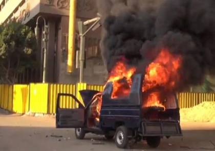القبض على متهمين بحرق سيارة لبلدية رام الله