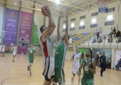 انتصار مثير لغزة الرياضي على خدمات رفح بدوري السلة