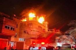 إسرائيليون يحتفون بكارثة حريق مخيم جباليا