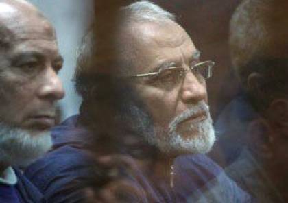  سجن مرشد الأخوان المسلمين 10 سنوات فى "أحداث بنى سويف"