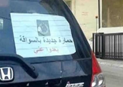 لبنانية كتبت على سيارتها “حمارة جديدة بالسواقة” فتحولت الى نجمة
