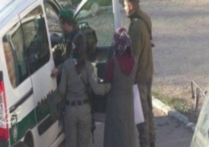 اعتقال فتاة قرب الحرم الإبراهيمي بزعم حيازتها سكين