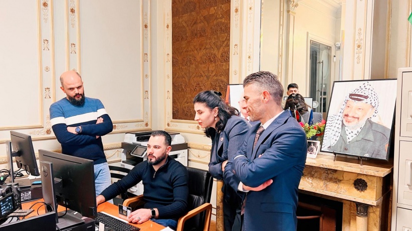 فلسطين – دولة فلسطين تطلق خدمة جواز السفر البيومتري في بلجيكا