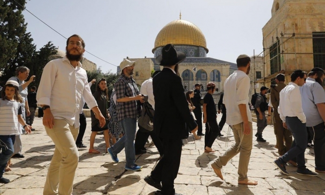 فلسطين – مستوطنون يؤدون “سجودا ملحميا” خلال اقتحام باحات الأقصى