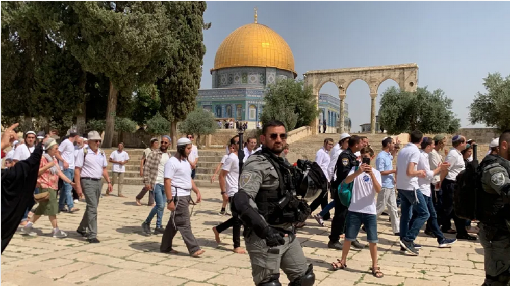 محافظة القدس: شهيد و4112 مستوطنا اقتحموا الأقصى الشهر الماضي