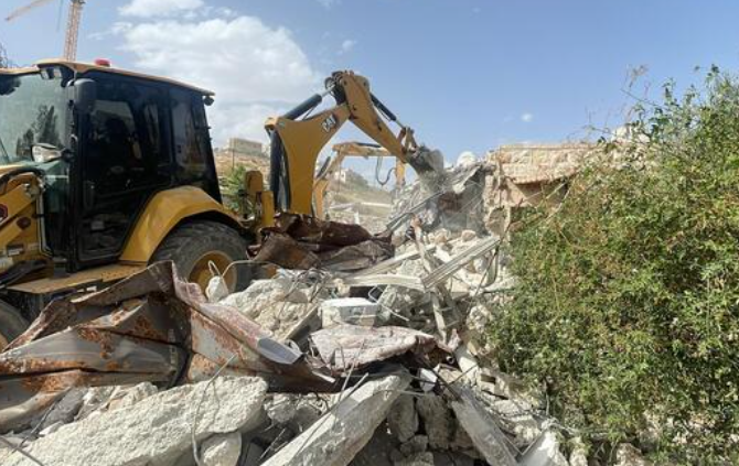 فلسطين – هدم منزلين في الزرازير – سما نيوز