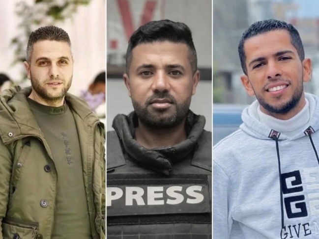 فلسطين – نقابة الصحفيين تدين جريمة الاحتلال بحق الصحفيين في غزة وتطالب بمحاسبتهم