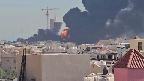 الكويت تعلن مقتل شخص في ضربة إيرانية أصابت مبنى شركة صينية