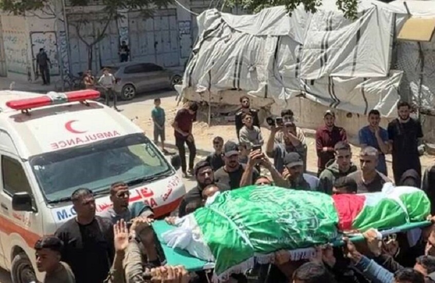 غزة تشيع قائد كتائب القسام في غزة الشهيد عز الدين الحداد