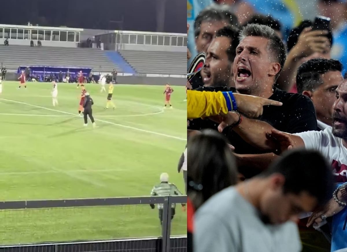 جماهير دانوبيو تقتحم الملعب وتعتدي على لاعبيها في كأس أوروغواي