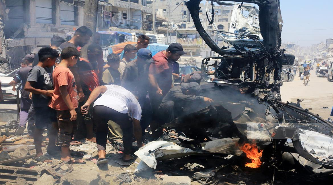 استشهاد 3 فلسطينيين بينهم سيدة مساء اليوم في غزة والعدد يرتفع إلى 7 منذ صباح اليوم