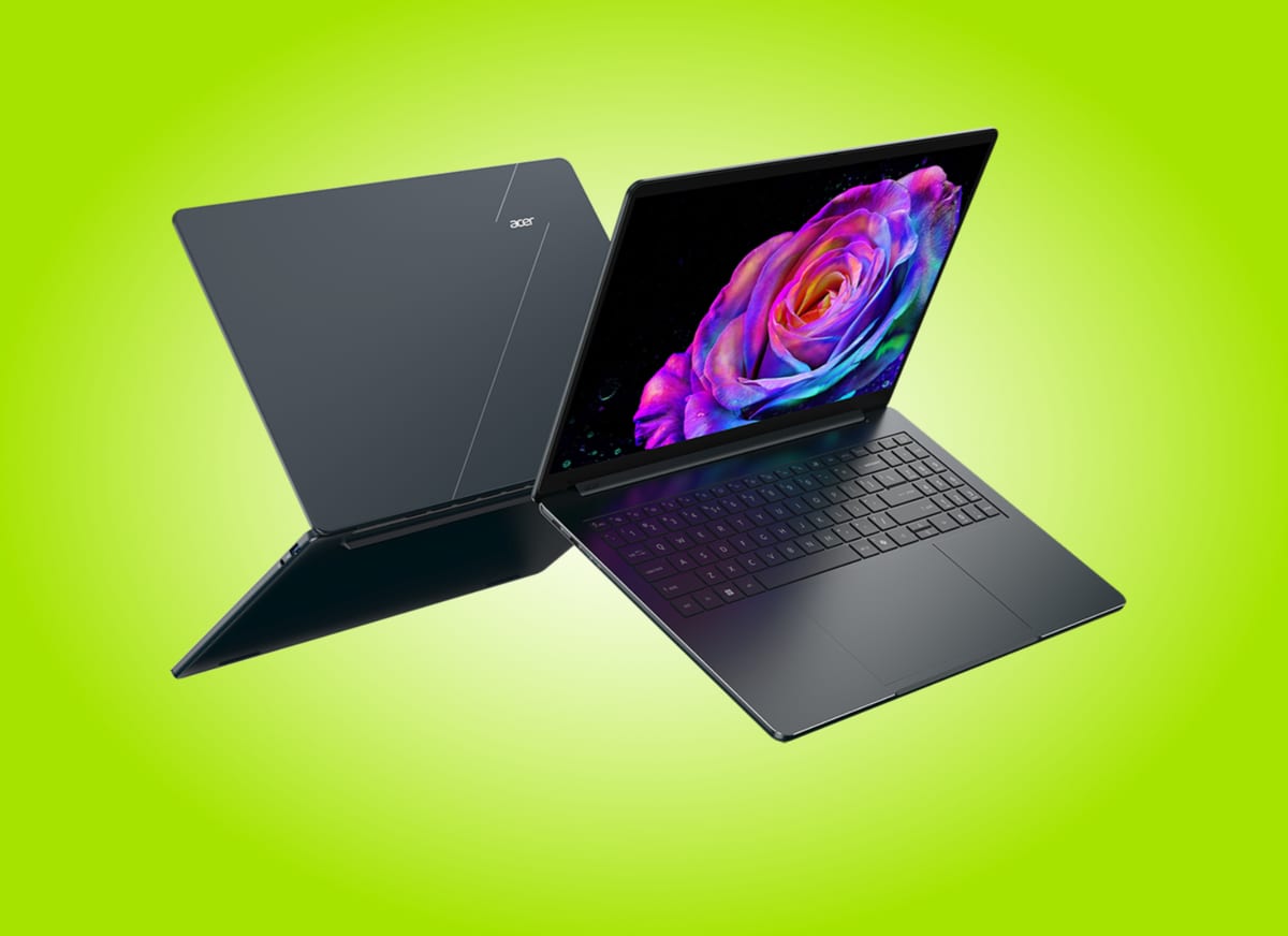 إيسر تطرح حاسوب Swift Air 16 بشاشة OLED وتصميم خفيف الوزن