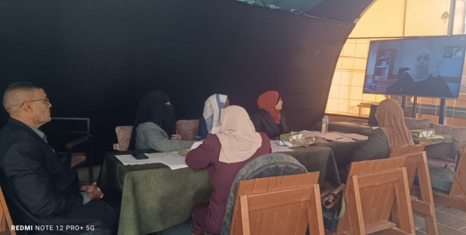 "الاحصاء" يباشر بتأهيل وتدريب الكوادر البشرية العاملة على تنفيذ مسح القوى العاملة في قطاع غزة