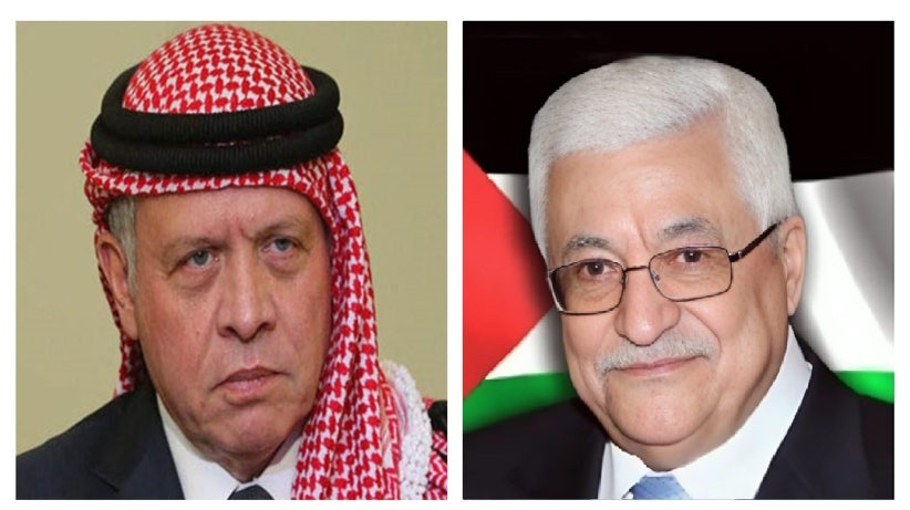 الرئيس عباس يعزي الملك عبد الله الثاني بضحايا الاعتداء الإرهابي الذي استهدف كنيسة في الكرك