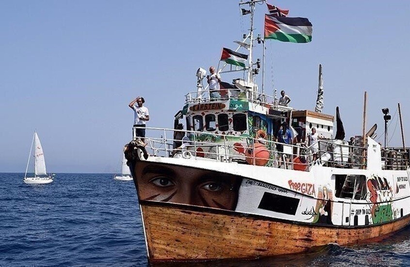 فلسطين – الجيش الإسرائيلي يعترض سفن “أسطول الصمود” لكسر حصار غزة قبالة جزيرة كريت