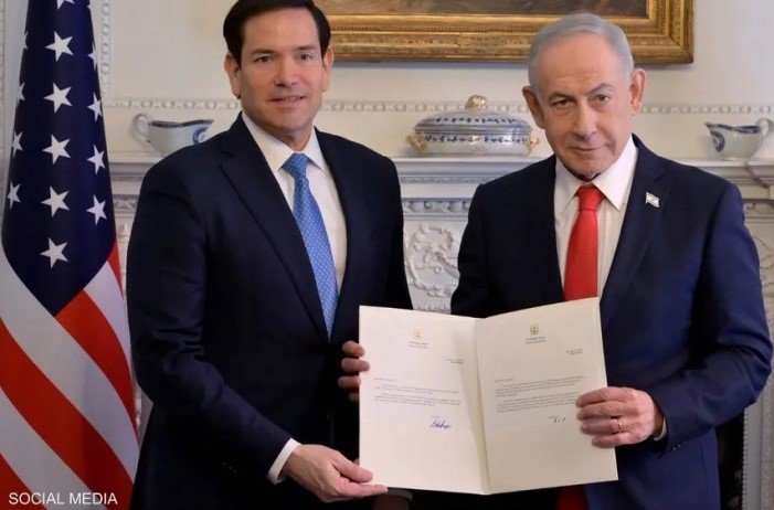فلسطين المحتلة – نتنياهو يعلن انضمام إسرائيل إلى “مجلس السلام” في غزة