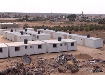 فلسطين – اتفاق فلسطيني تركي لتزويد قطاع غزة بـ 20 ألف وحدة سكنية متنقلة