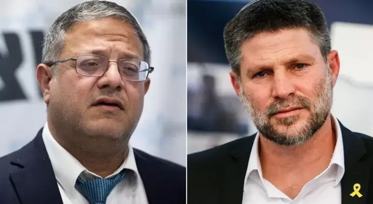 سموتريتش يطالب بالضم.. بن غفير: لدينا خطة للاستيطان في لبنان وتهجير سكان غزة والضفة
